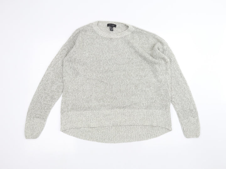 New Look Womens Grey   Pullover Jumper Size M