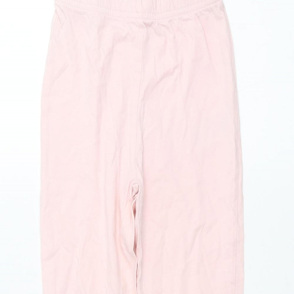 Disney Girls Pink   Sweatpants Trousers Size 4 Years