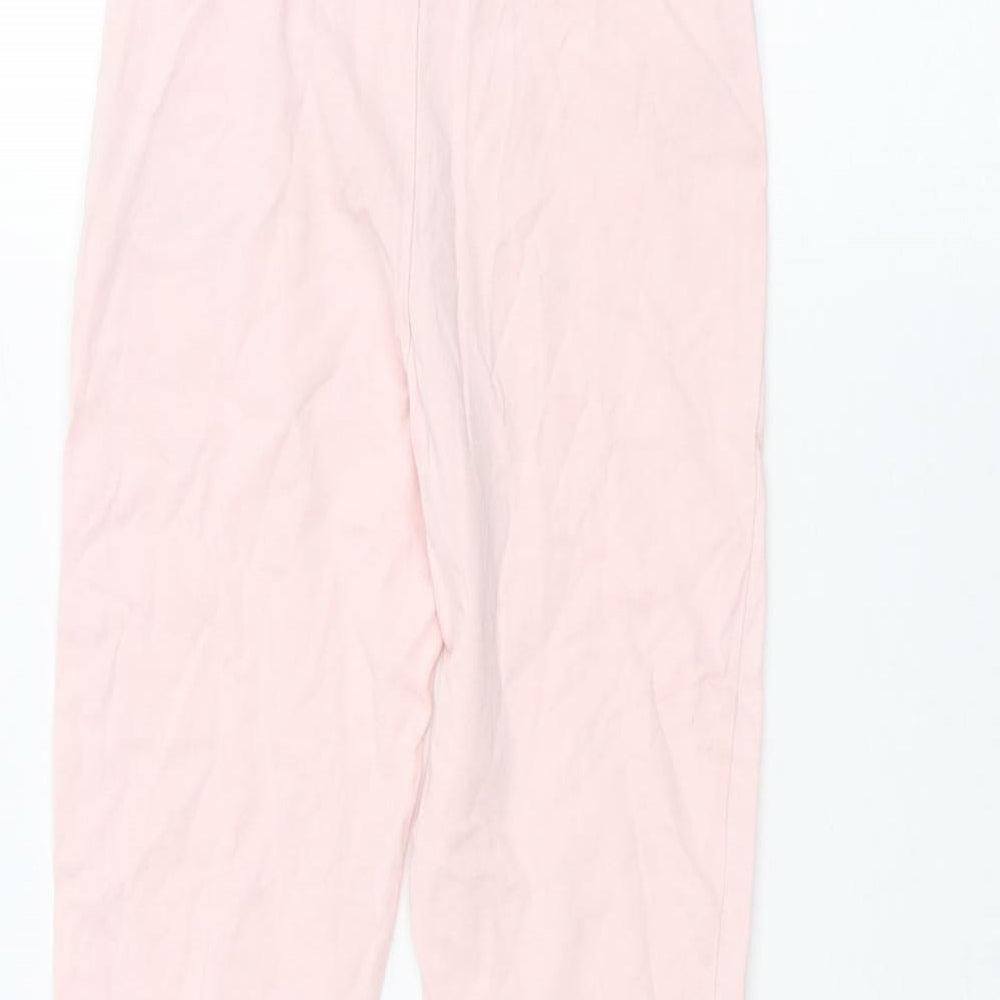 Disney Girls Pink   Sweatpants Trousers Size 4 Years