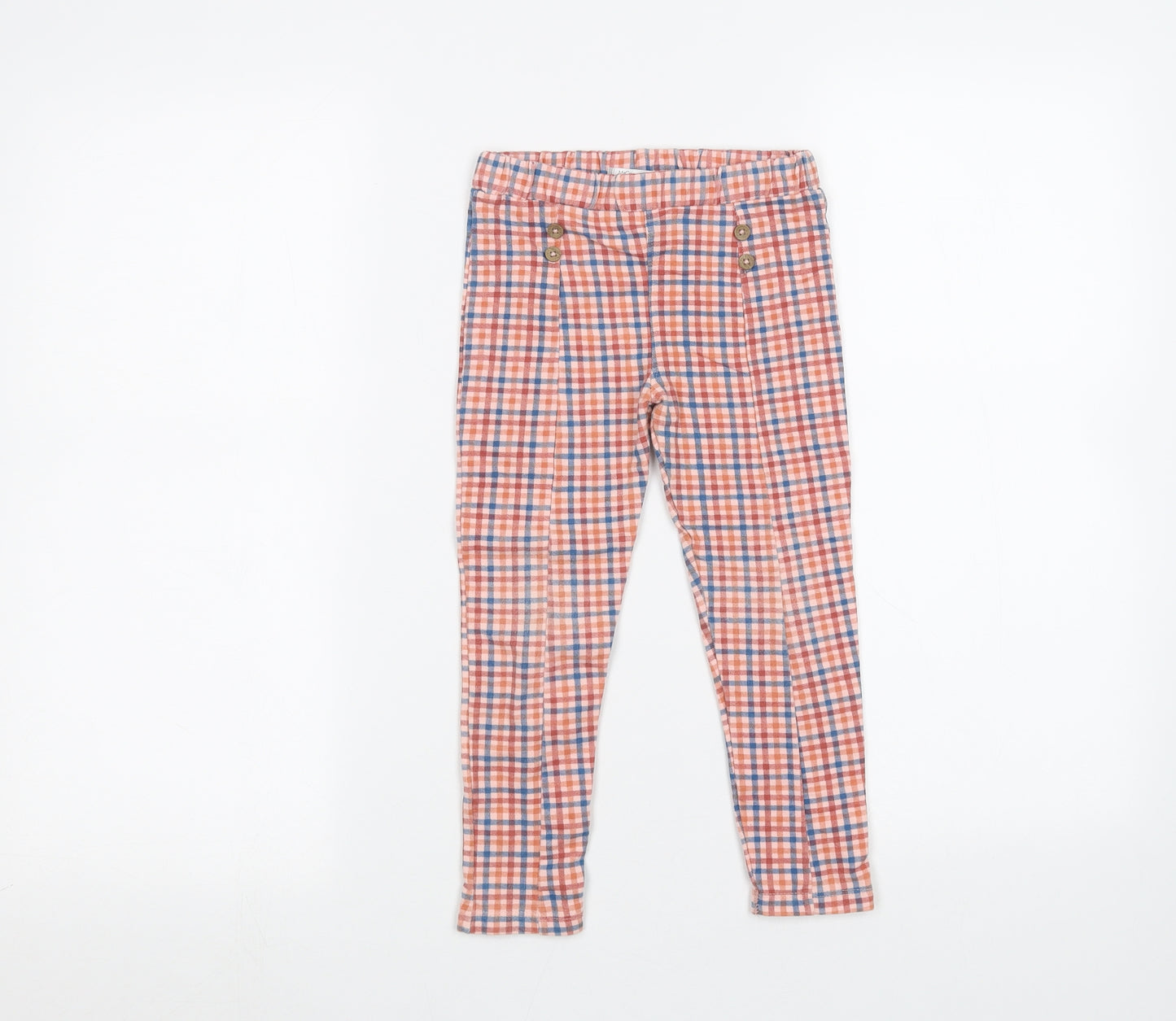 M&Co Girls Brown   Sweatpants Trousers Size 4-5 Years