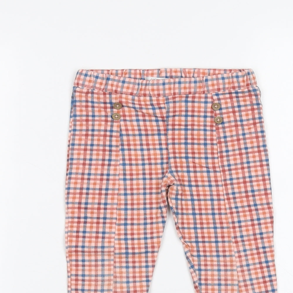 M&Co Girls Brown   Sweatpants Trousers Size 4-5 Years
