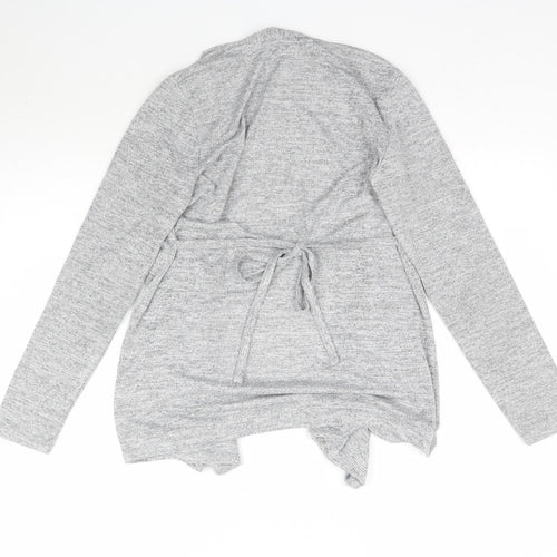 Dorothy Perkins Womens Grey  Knit Cardigan Jumper Size 8