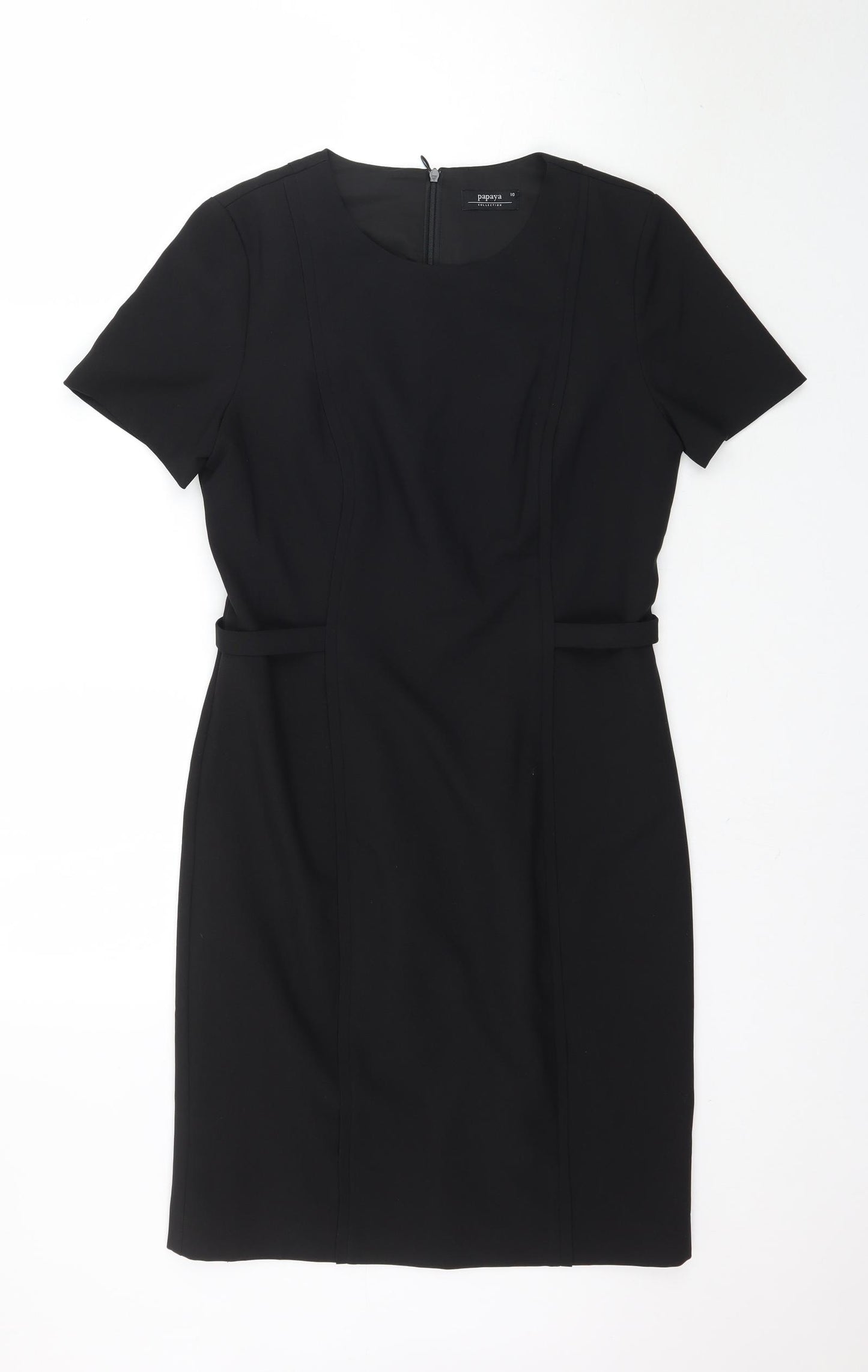 Matalan Womens Black   Pencil Dress  Size 10  - Work Office