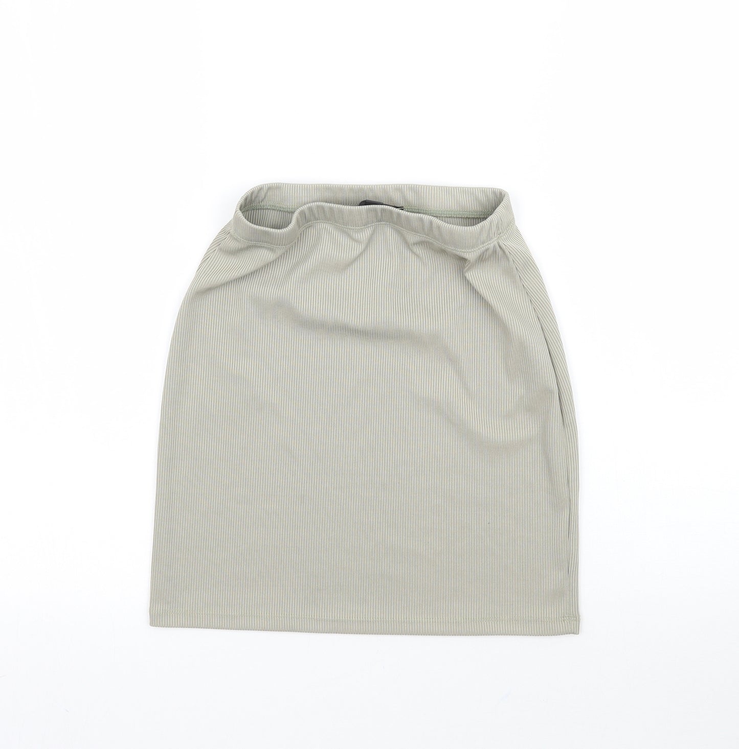 Missguided Womens Grey   Mini Skirt Size 4