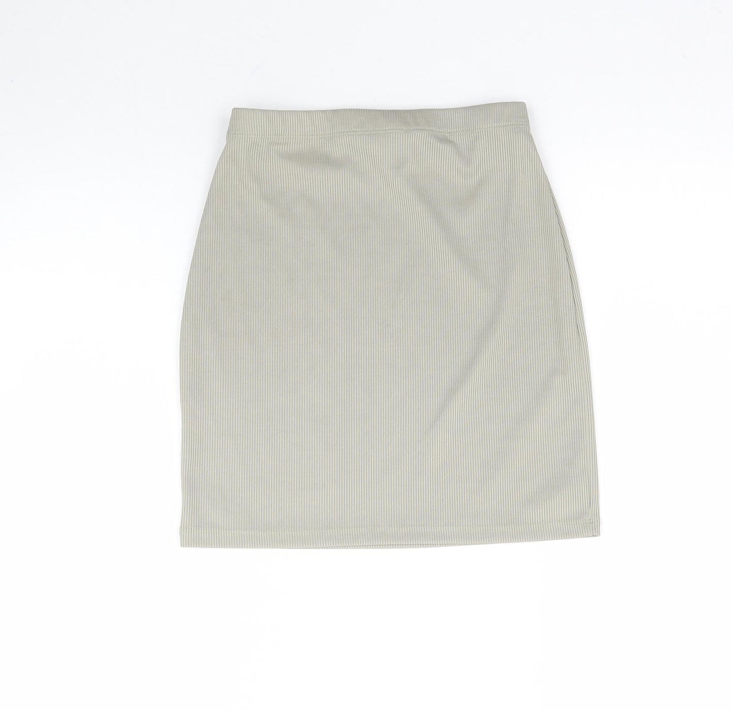 Missguided Womens Grey   Mini Skirt Size 4