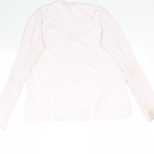 TCM Womens Pink  Knit Cardigan Jumper Size 18