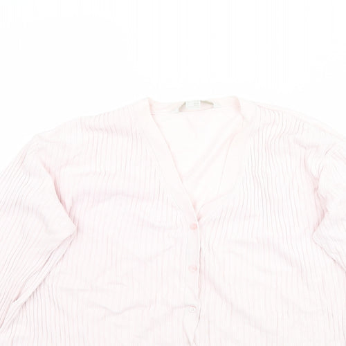 TCM Womens Pink  Knit Cardigan Jumper Size 18
