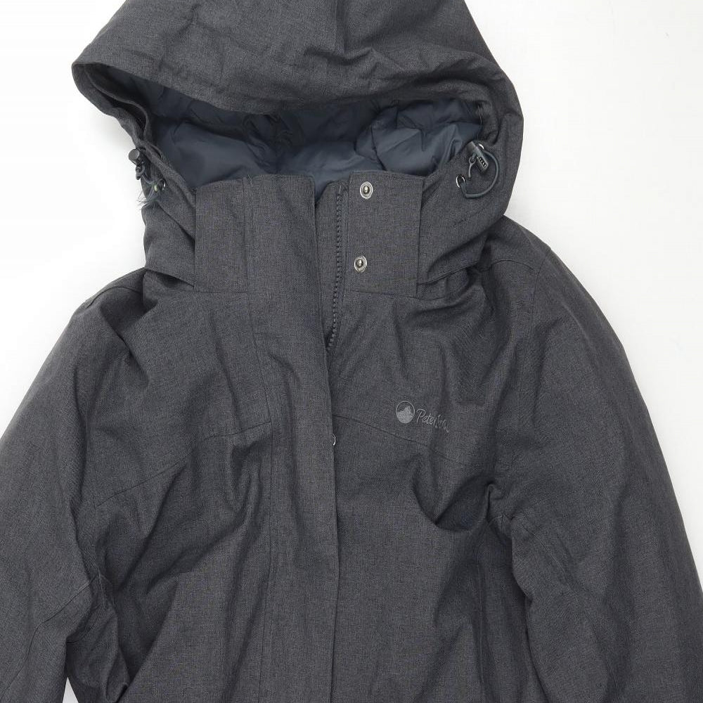 Peter Storm Womens Grey   Overcoat Coat Size 14