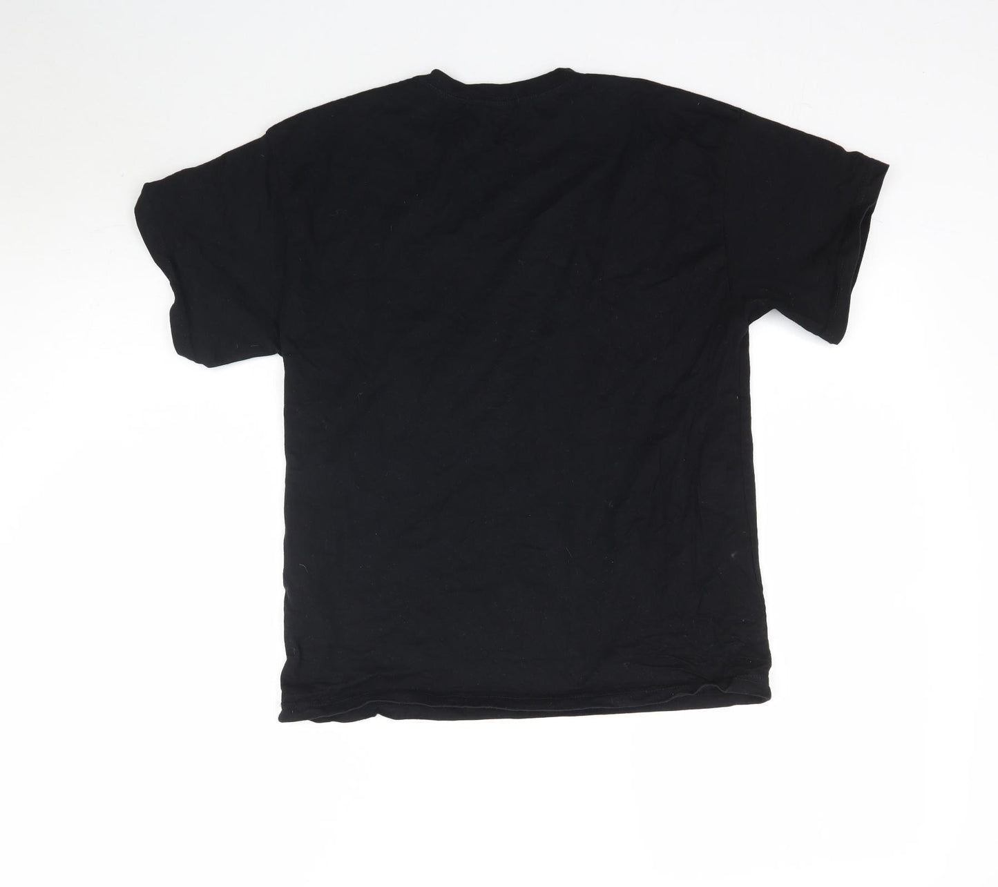 Pull & Bear Womens Black   Basic T-Shirt Size S  - Astrology