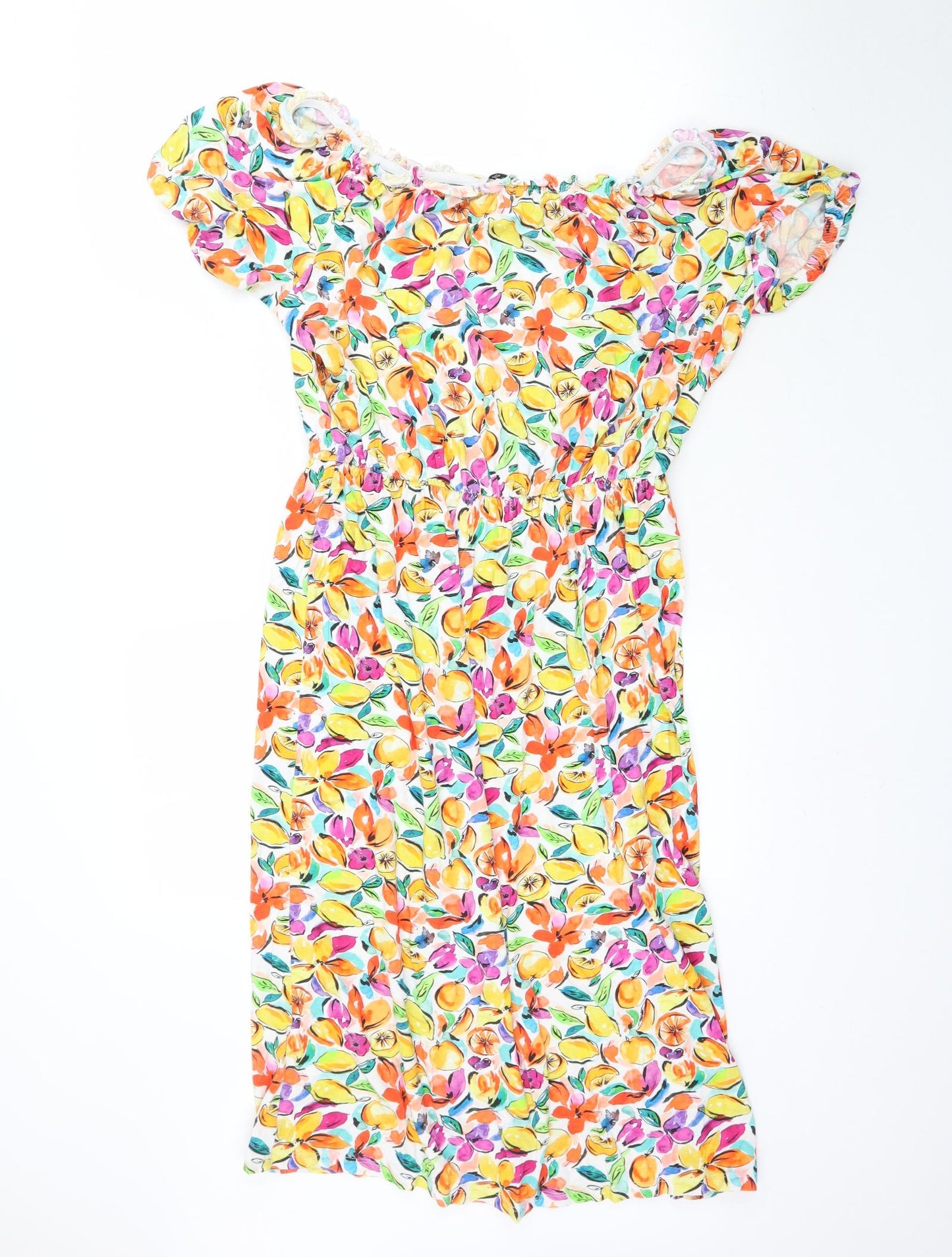 TU Womens Multicoloured   A-Line  Size 12  - Fruit pattern