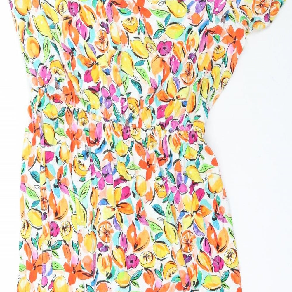 TU Womens Multicoloured   A-Line  Size 12  - Fruit pattern