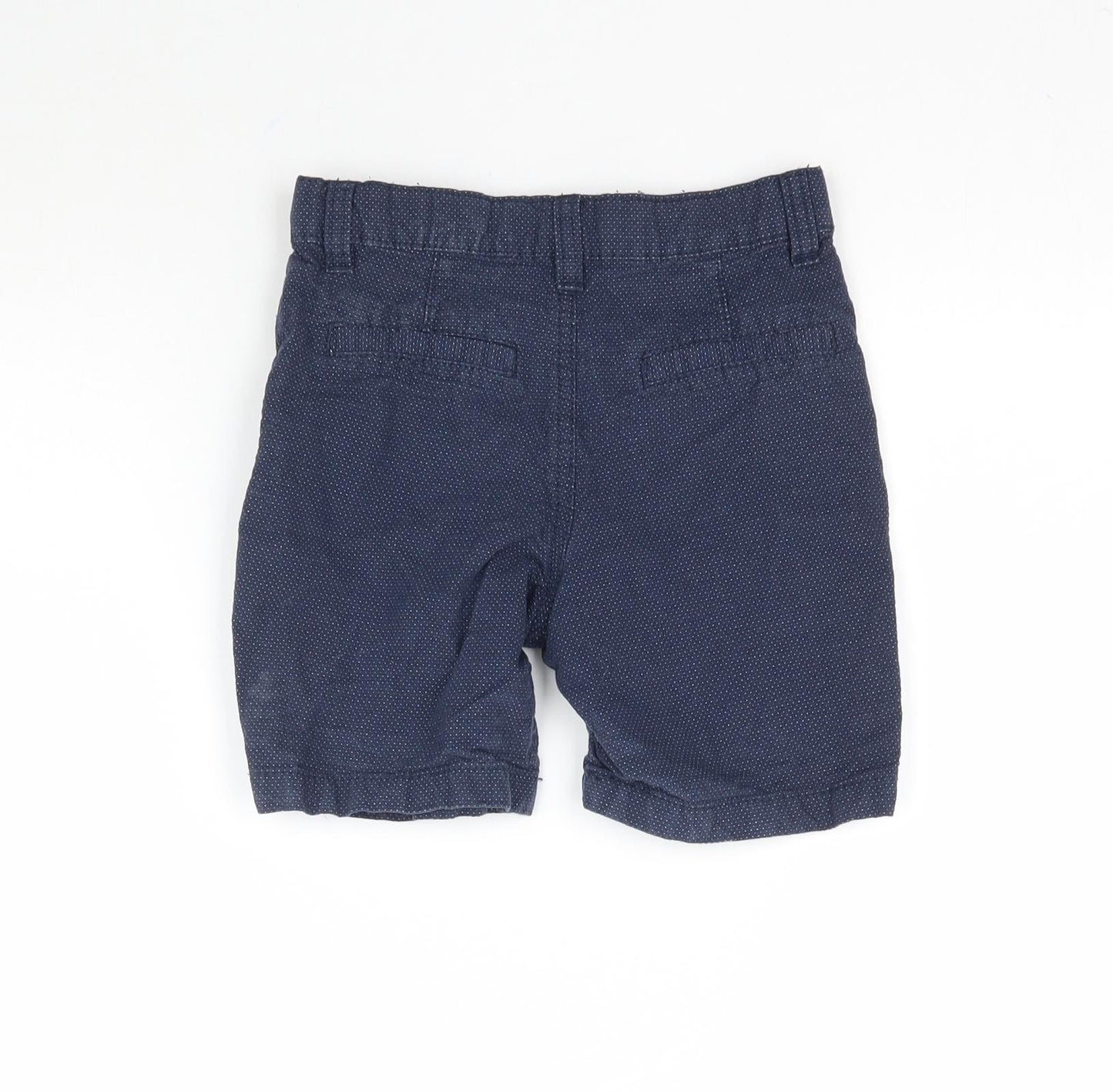 Primark Boys Blue Polka Dot  Bermuda Shorts Size 5-6 Years