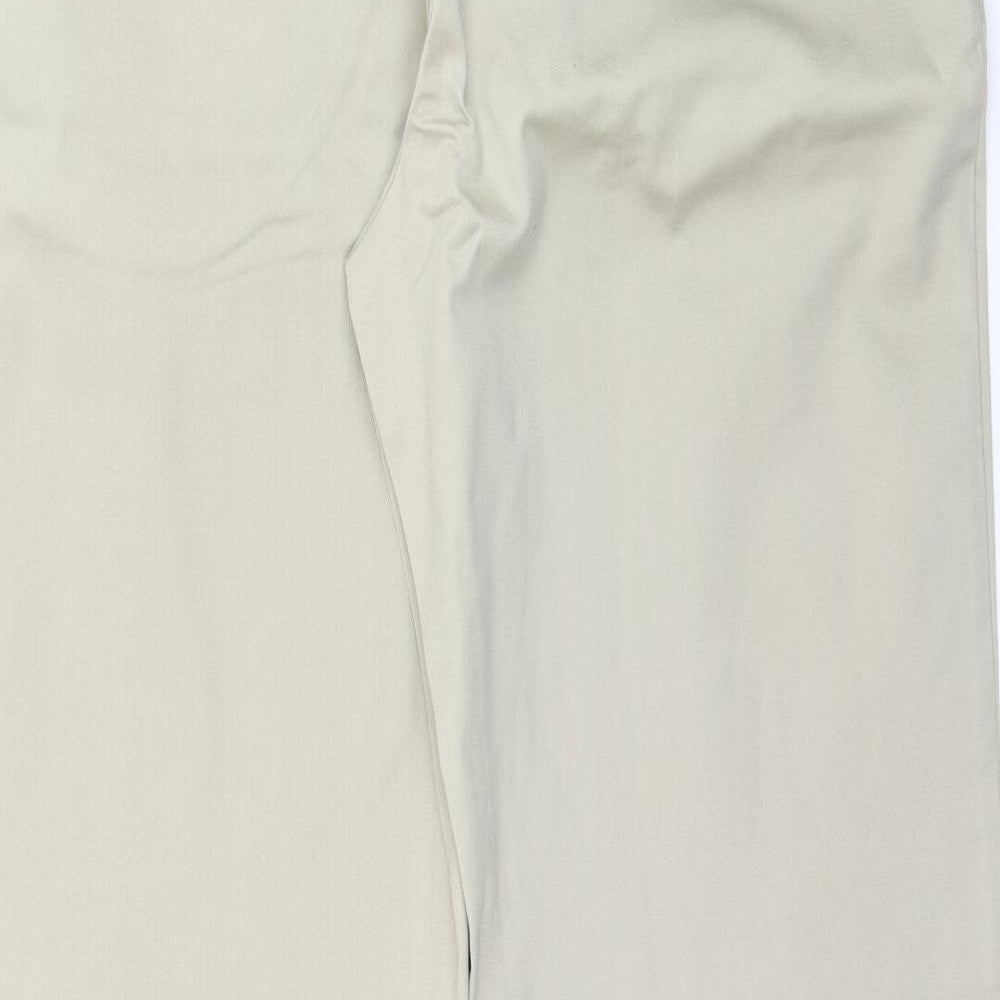 Moose Golf Clothing Womens Beige   Trousers  Size 12 L31 in