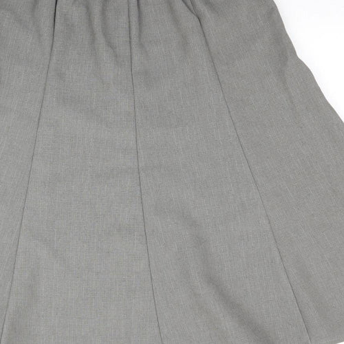 Preworn Womens Grey   A-Line Skirt Size M  - Work Office