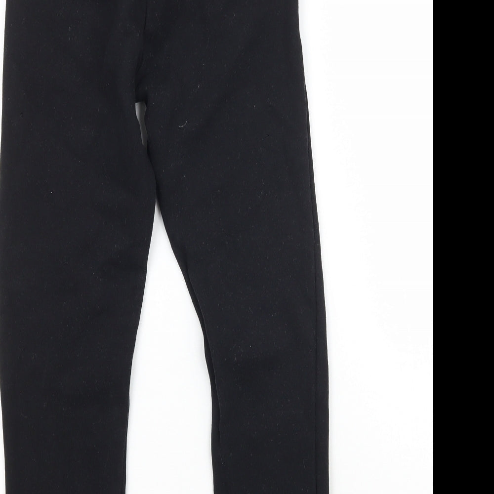 Primark Boys Black   Jogger Trousers Size 7-8 Years