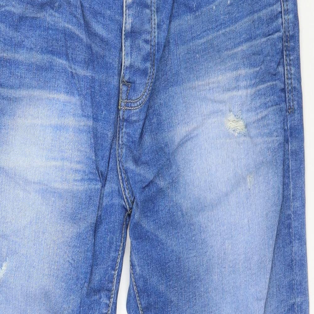 Denim Co. Mens Blue  Denim Straight Jeans Size 30 in L30 in
