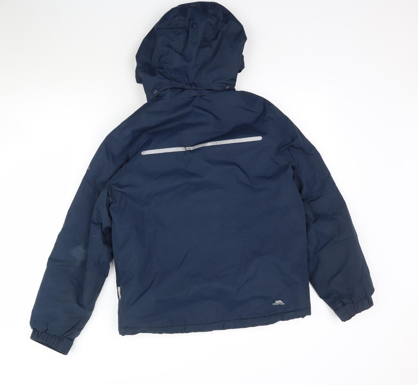 Trespass Boys Blue   Rain Coat Coat Size 11-12 Years