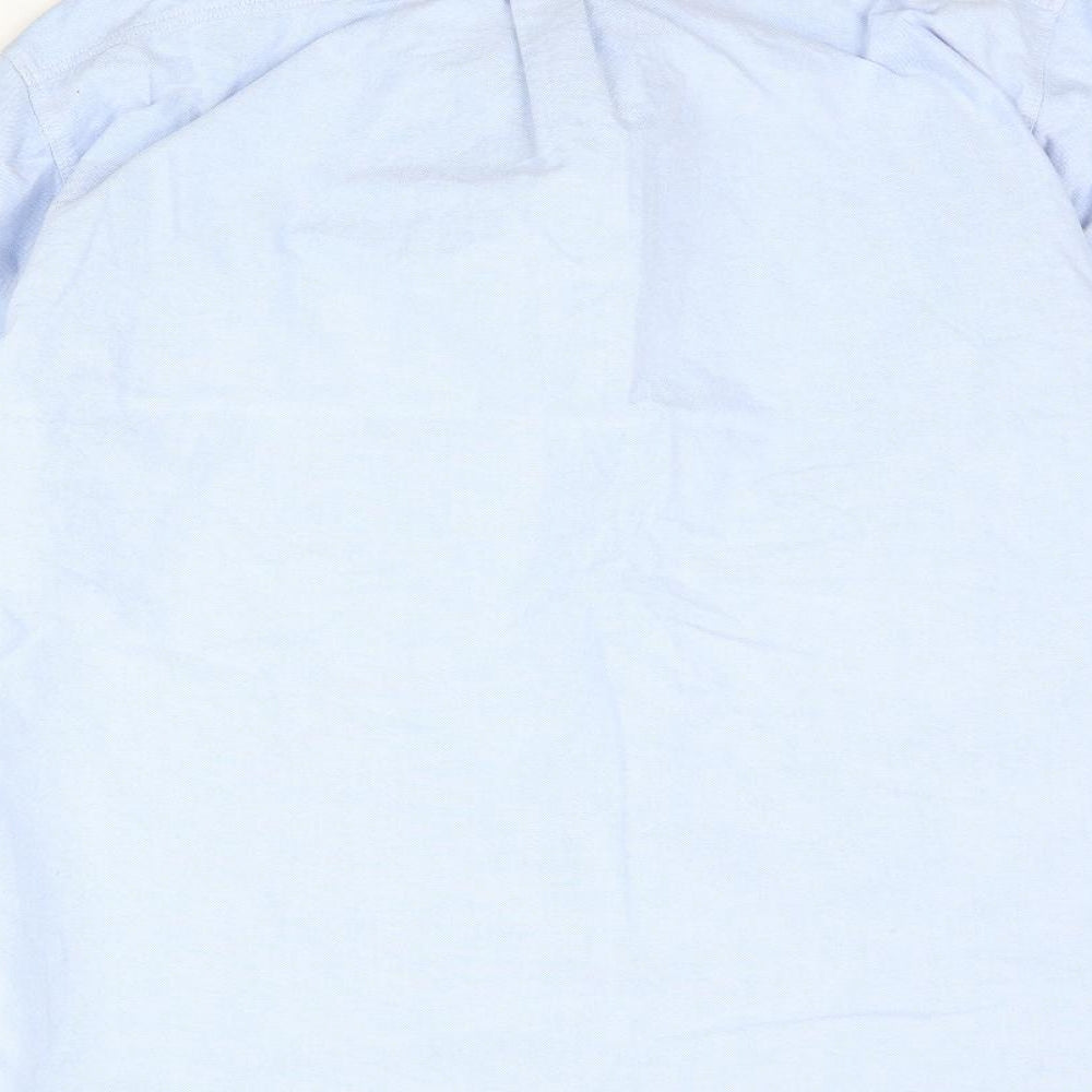 George Mens Blue    Button-Up Size 2XL