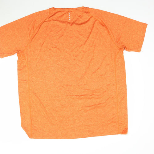 Matalan Mens Orange   Basic T-Shirt Size 2XL