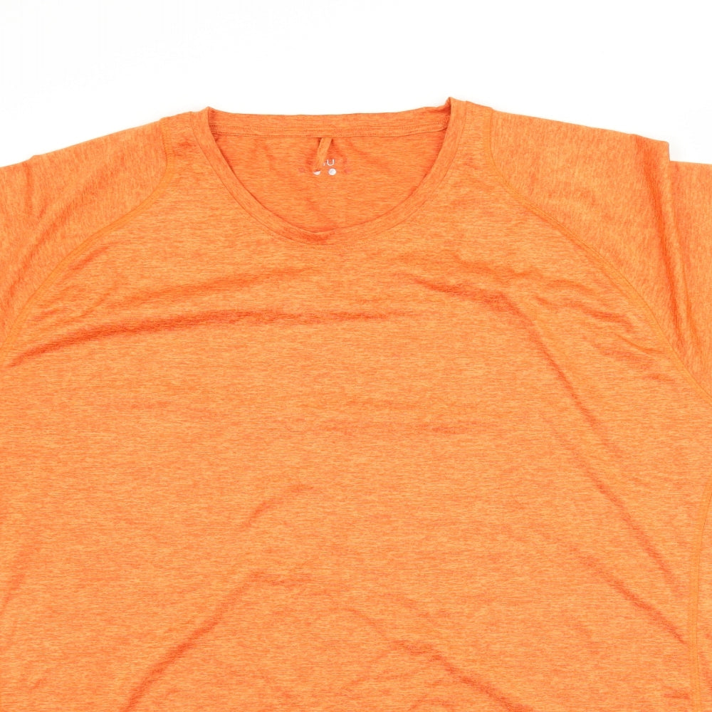 Matalan Mens Orange   Basic T-Shirt Size 2XL