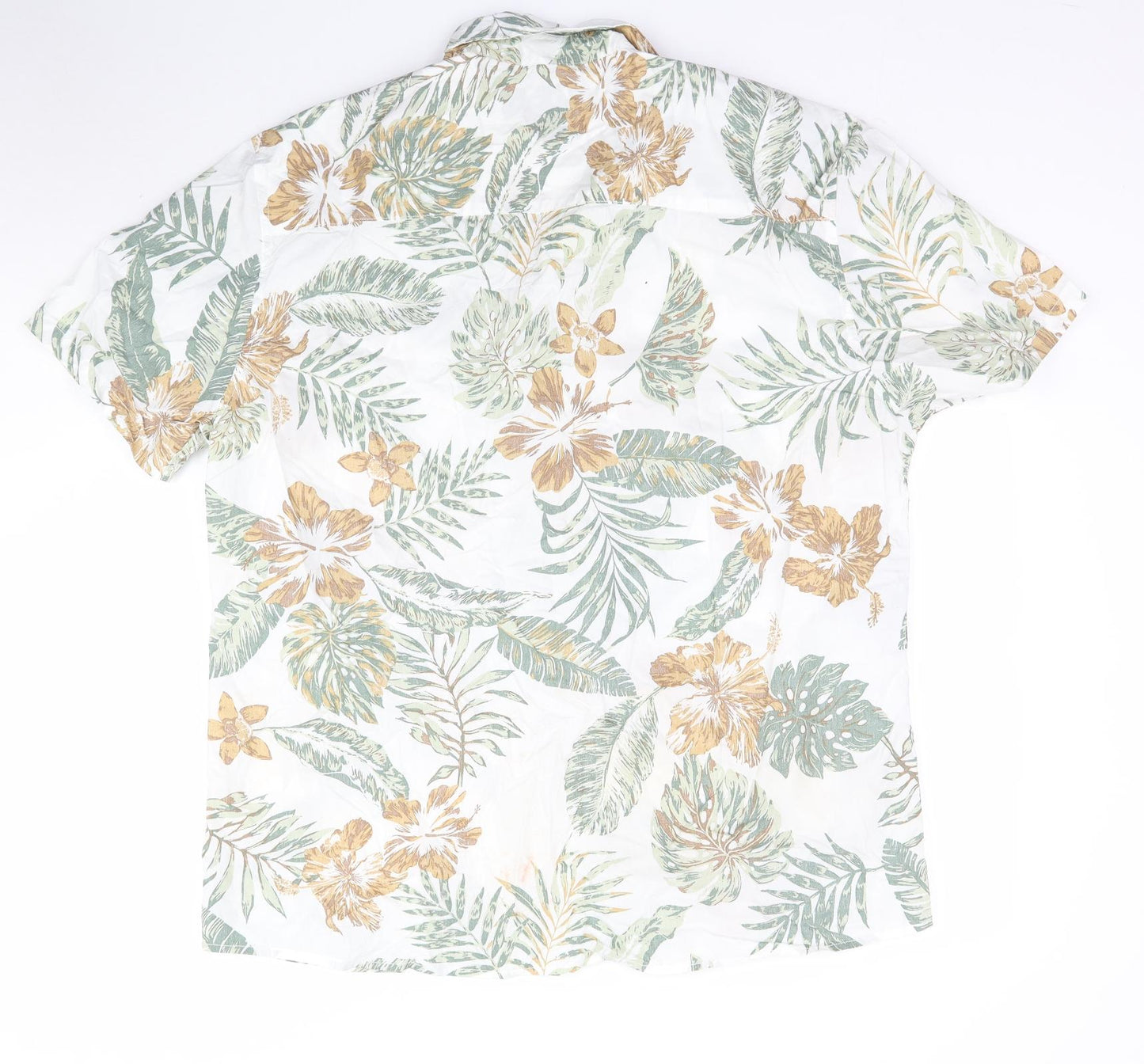 Matalan Mens Multicoloured Floral   Button-Up Size 2XL