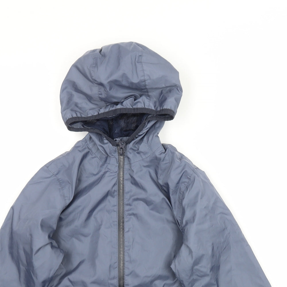 Crivit Girls Blue   Rain Coat Coat Size 7-8 Years