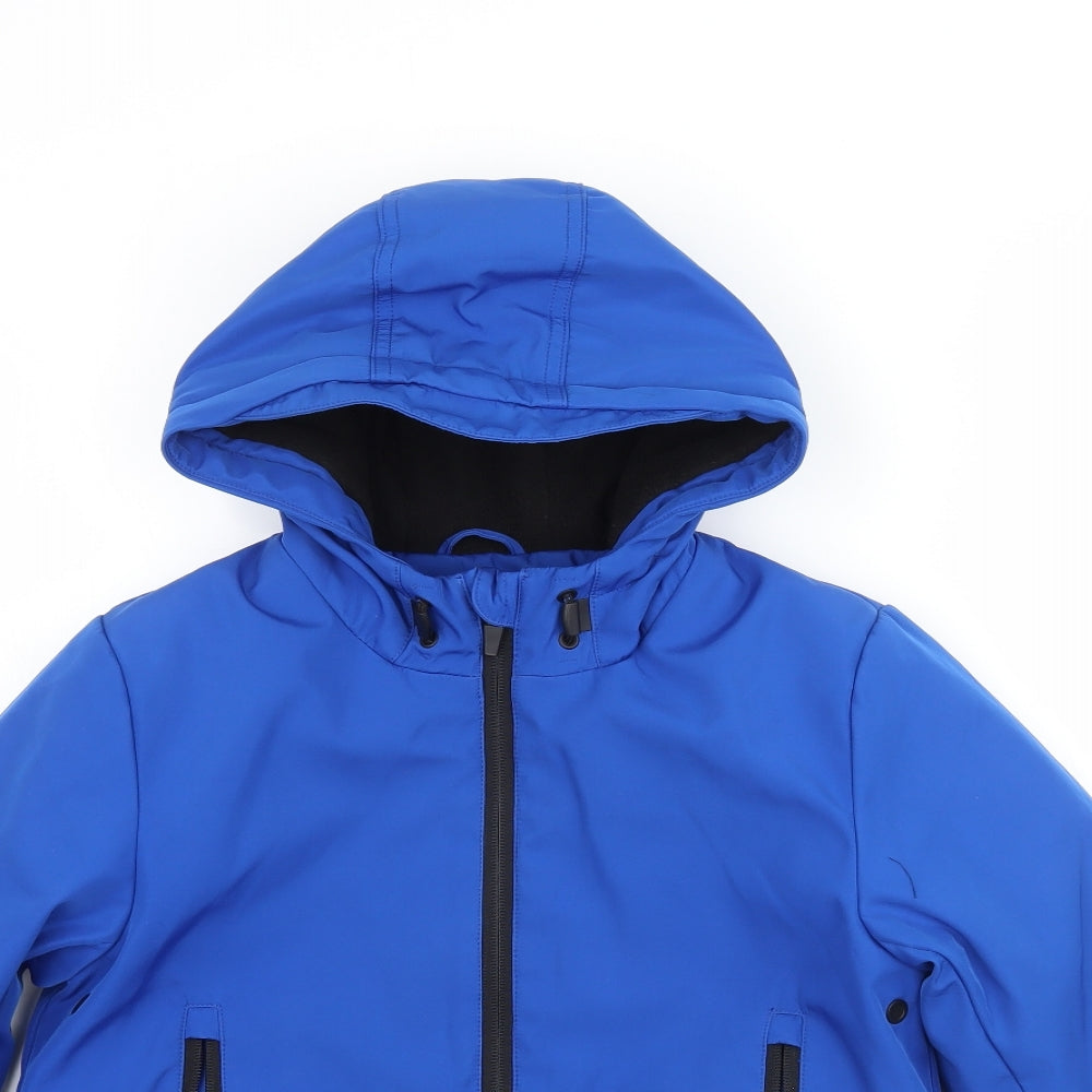 George Boys Blue   Rain Coat Coat Size 7-8 Years