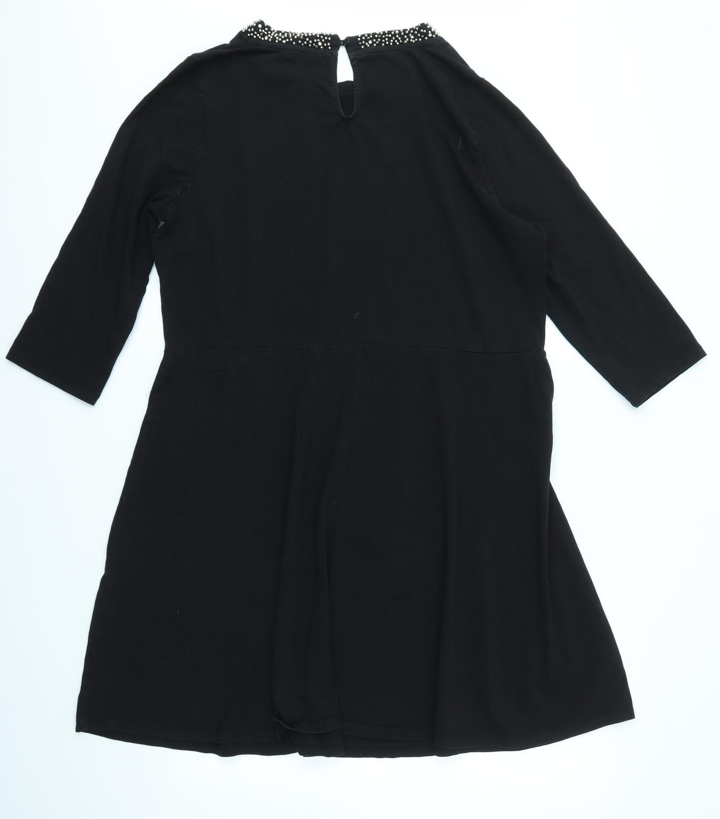 Dorothy Perkins Womens Black   A-Line  Size 16
