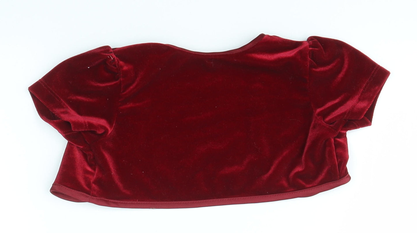 Cherokee  Red   Cardigan Jumper Size 6-9 Months