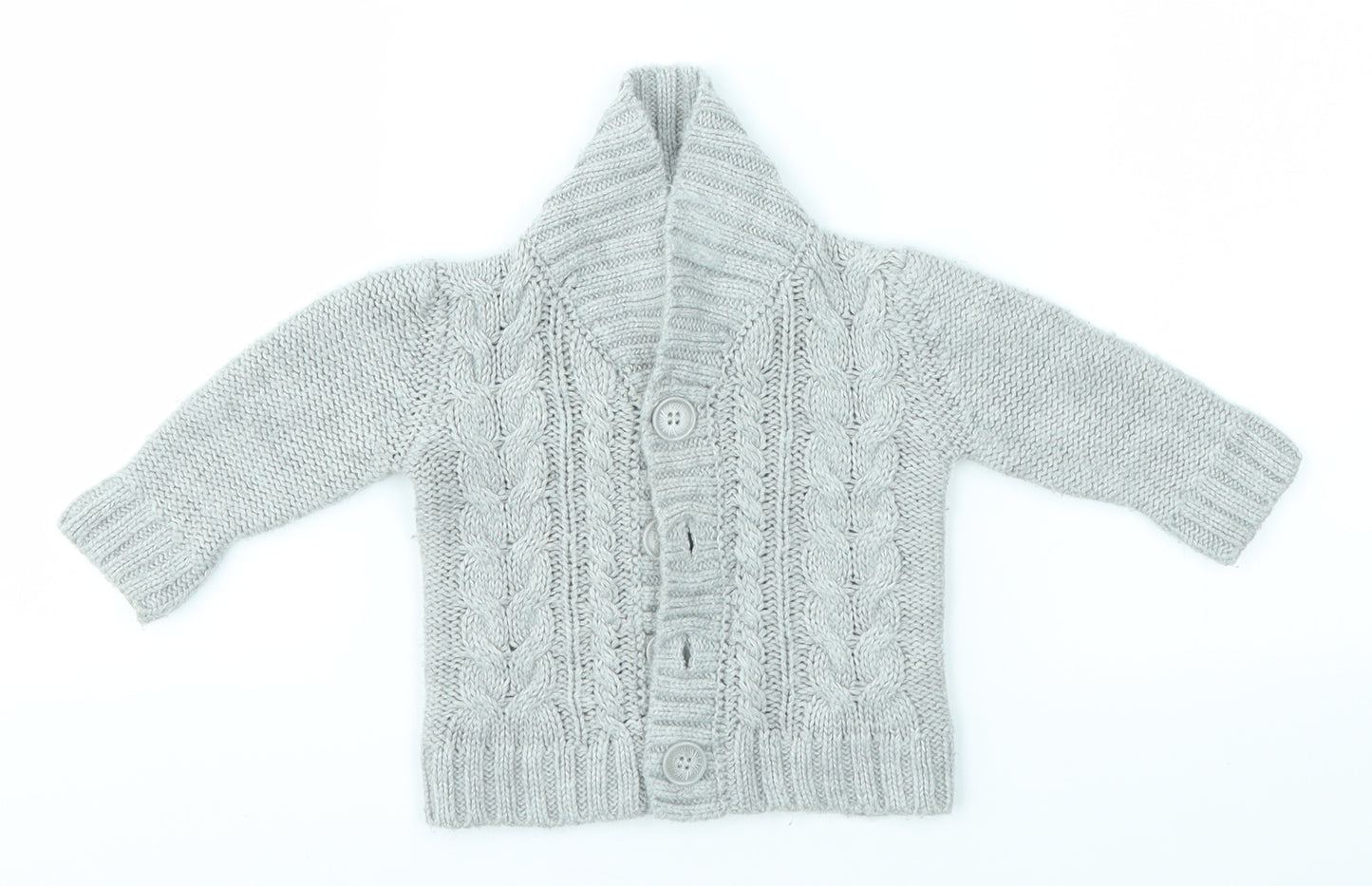 BAMBIN Baby Grey   Cardigan Jumper Size 0-3 Months