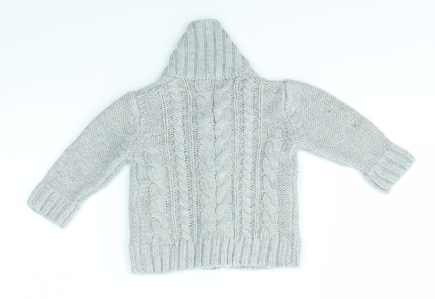 BAMBIN Baby Grey   Cardigan Jumper Size 0-3 Months