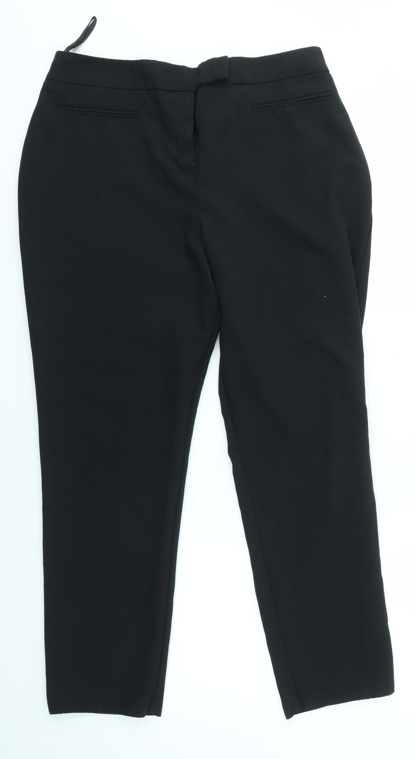 Dorothy Perkins Womens Black   Dress Pants Trousers Size 14 L26 in