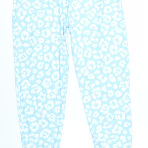 George Womens Blue Solid   Pyjama Pants Size 12