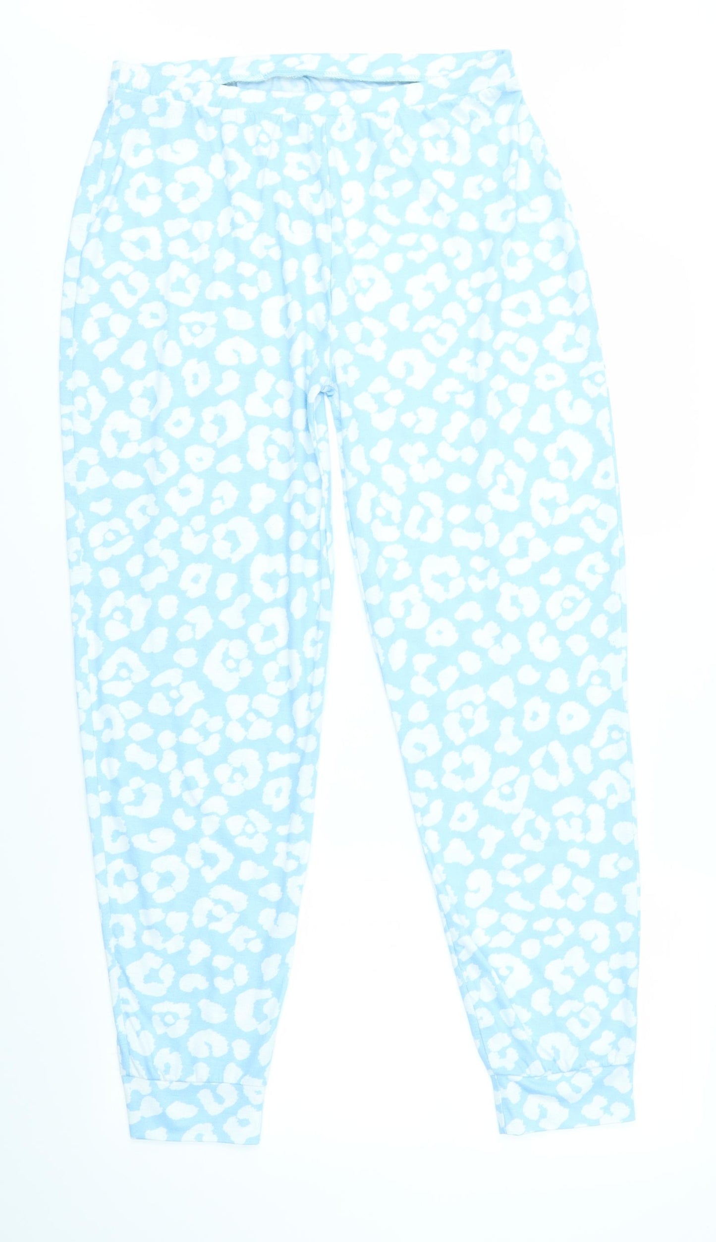 George Womens Blue Solid   Pyjama Pants Size 12
