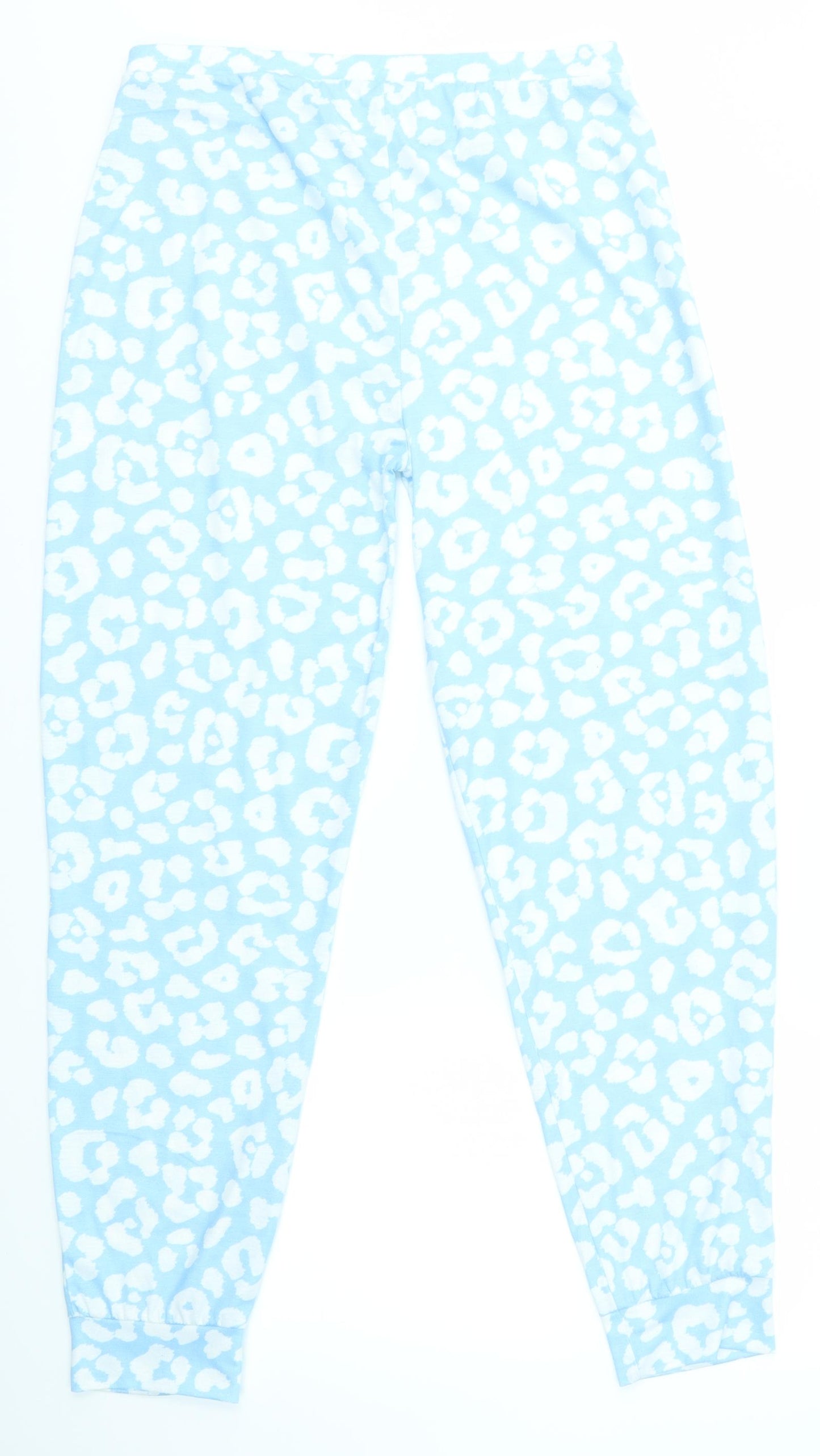 George Womens Blue Solid   Pyjama Pants Size 12