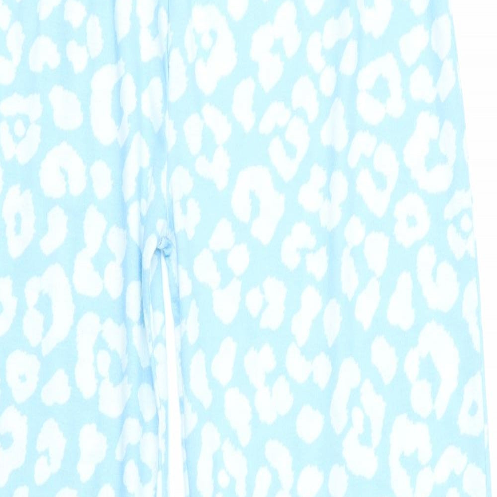George Womens Blue Solid   Pyjama Pants Size 12