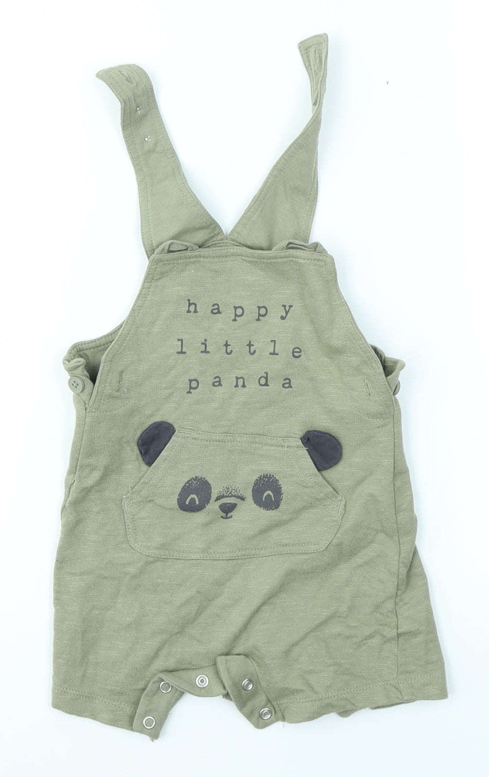 George Baby Green   Dungaree One-Piece Size 3-6 Months