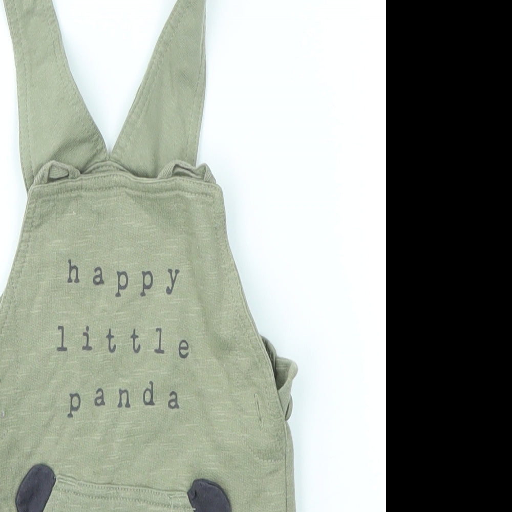 George Baby Green   Dungaree One-Piece Size 3-6 Months