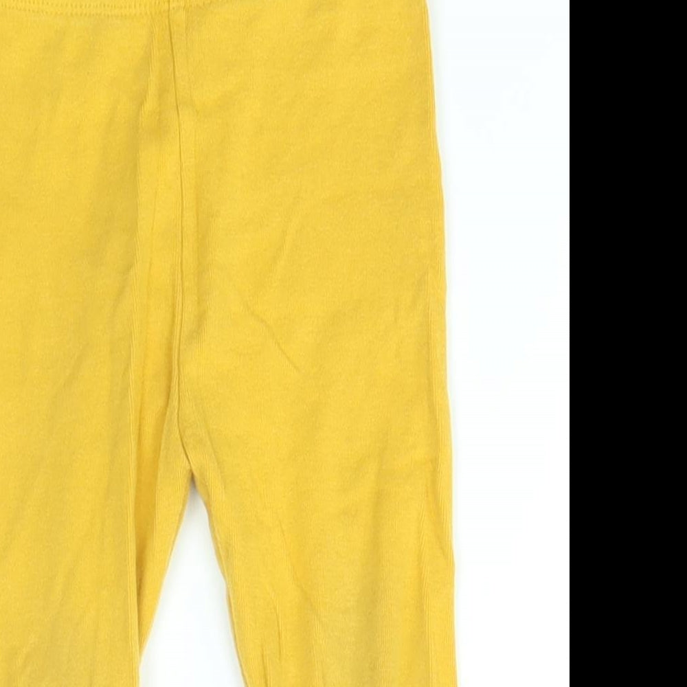NEXT Baby Yellow   Jogger Leggings Size 12-18 Months