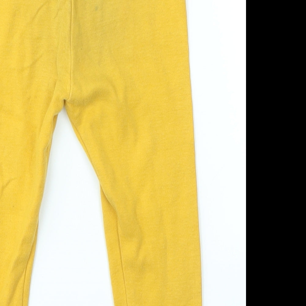 NEXT Baby Yellow   Jogger Leggings Size 12-18 Months
