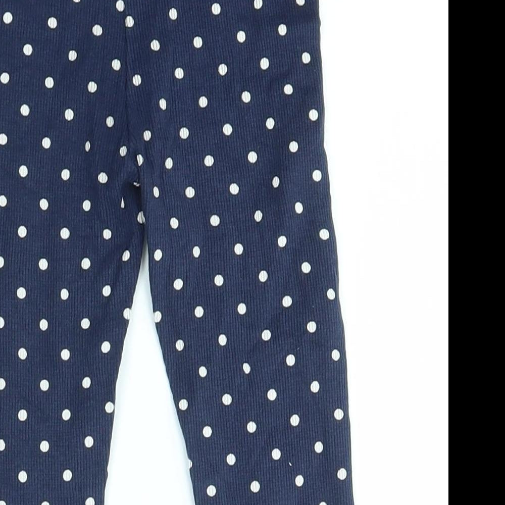 Matalan Baby Blue Polka Dot  Jogger Leggings Size 12-18 Months