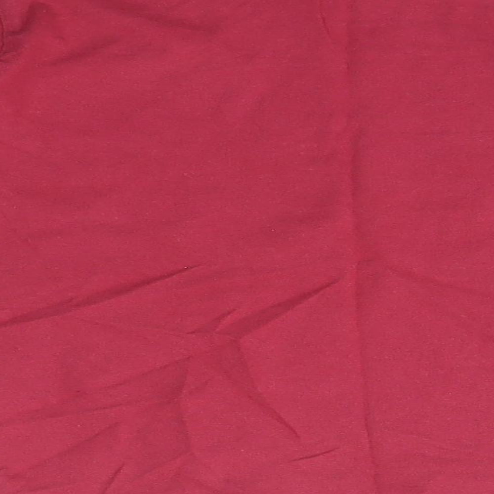 Matalan Boys Red   Basic T-Shirt Size 6-7 Years