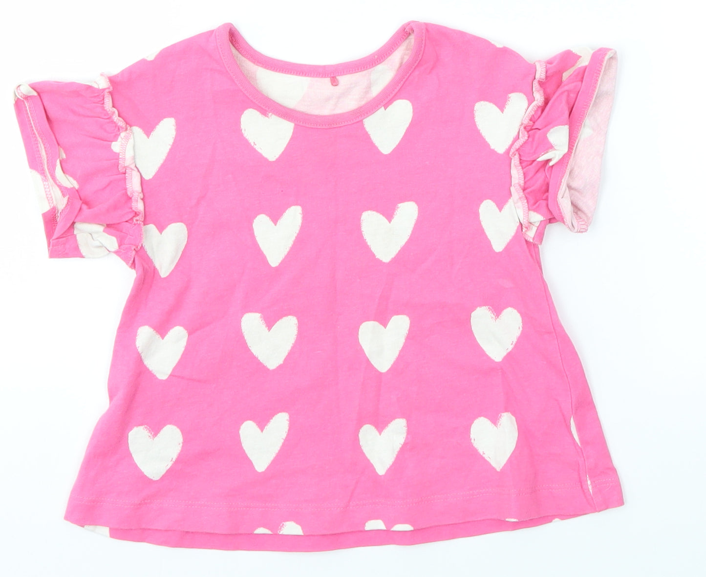 George Baby Pink   Basic T-Shirt Size 18-24 Months