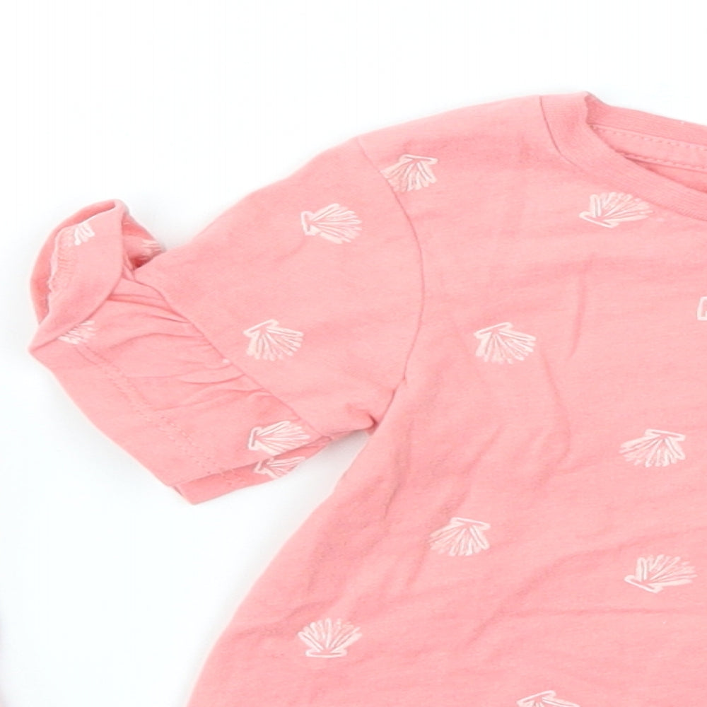 George Girls Pink   Dress Set Outfit/Set Size 18-24 Months