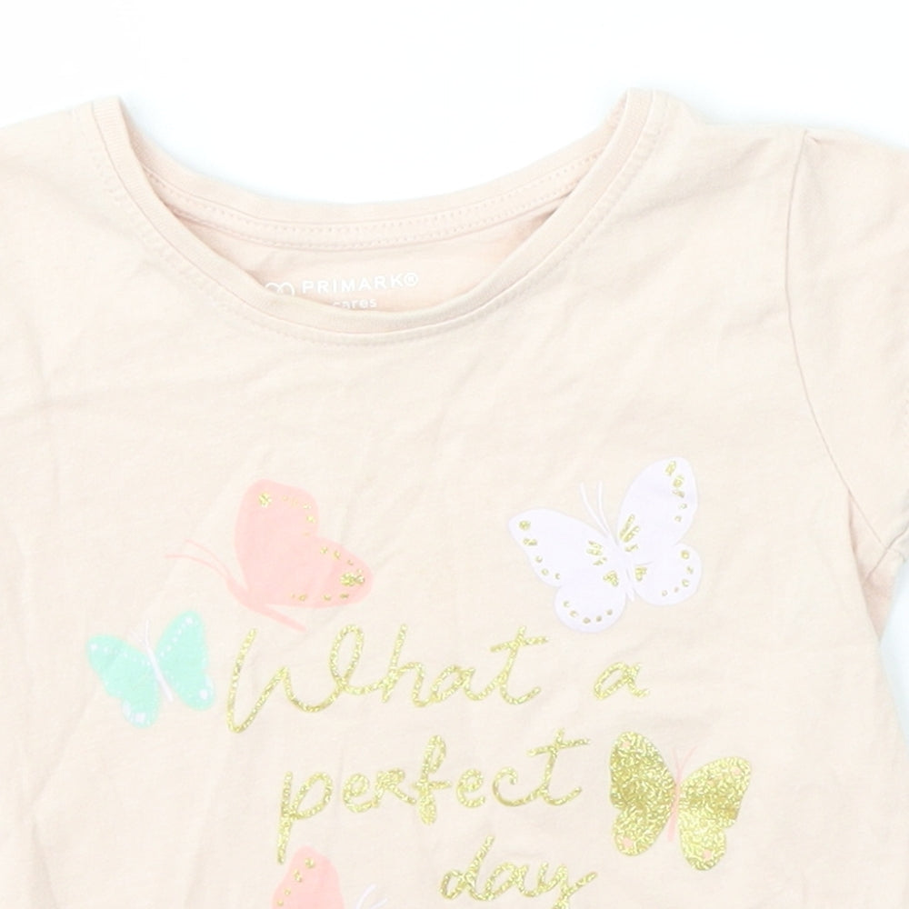 Primark Baby Pink   Basic T-Shirt Size 18-24 Months