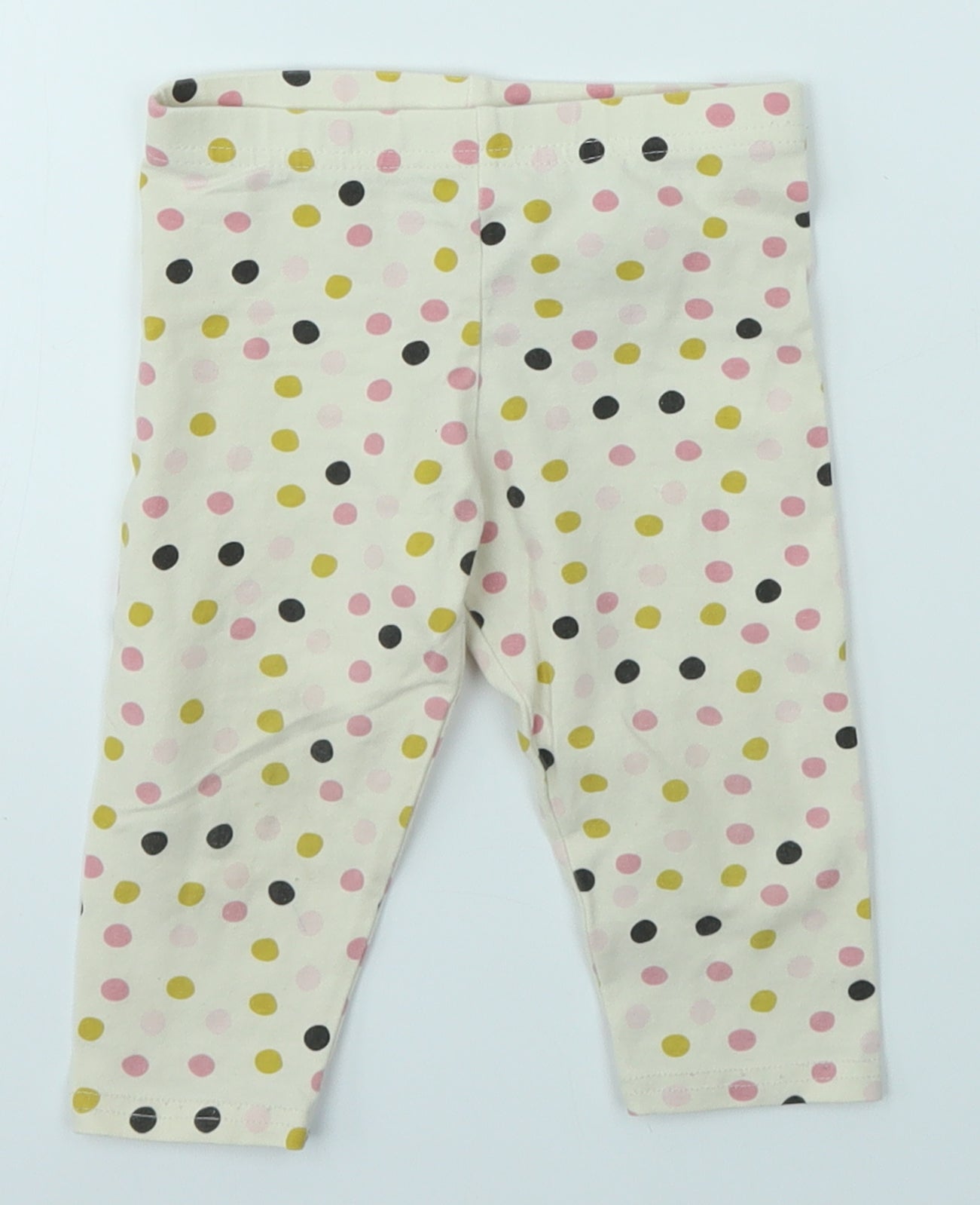 Primark Baby Multicoloured Polka Dot  Jogger Leggings Size 18-24 Months