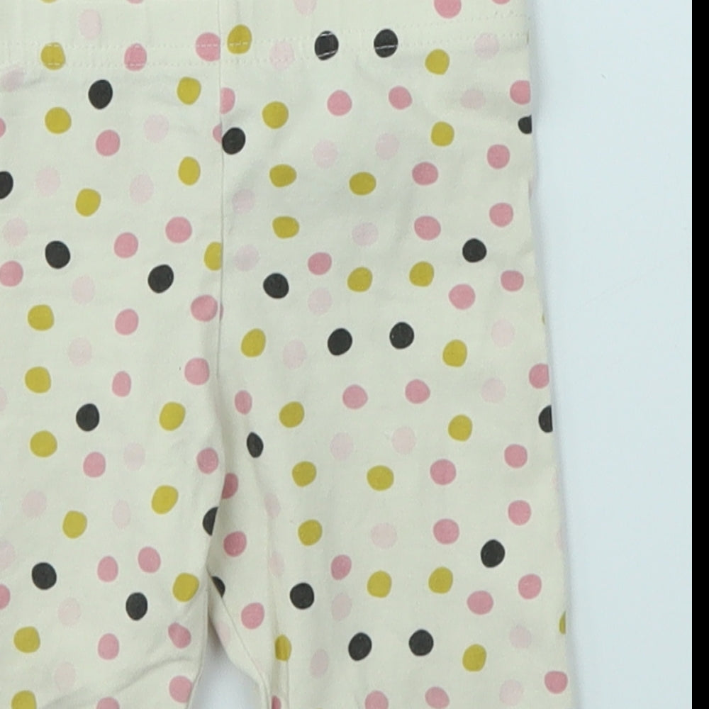 Primark Baby Multicoloured Polka Dot  Jogger Leggings Size 18-24 Months