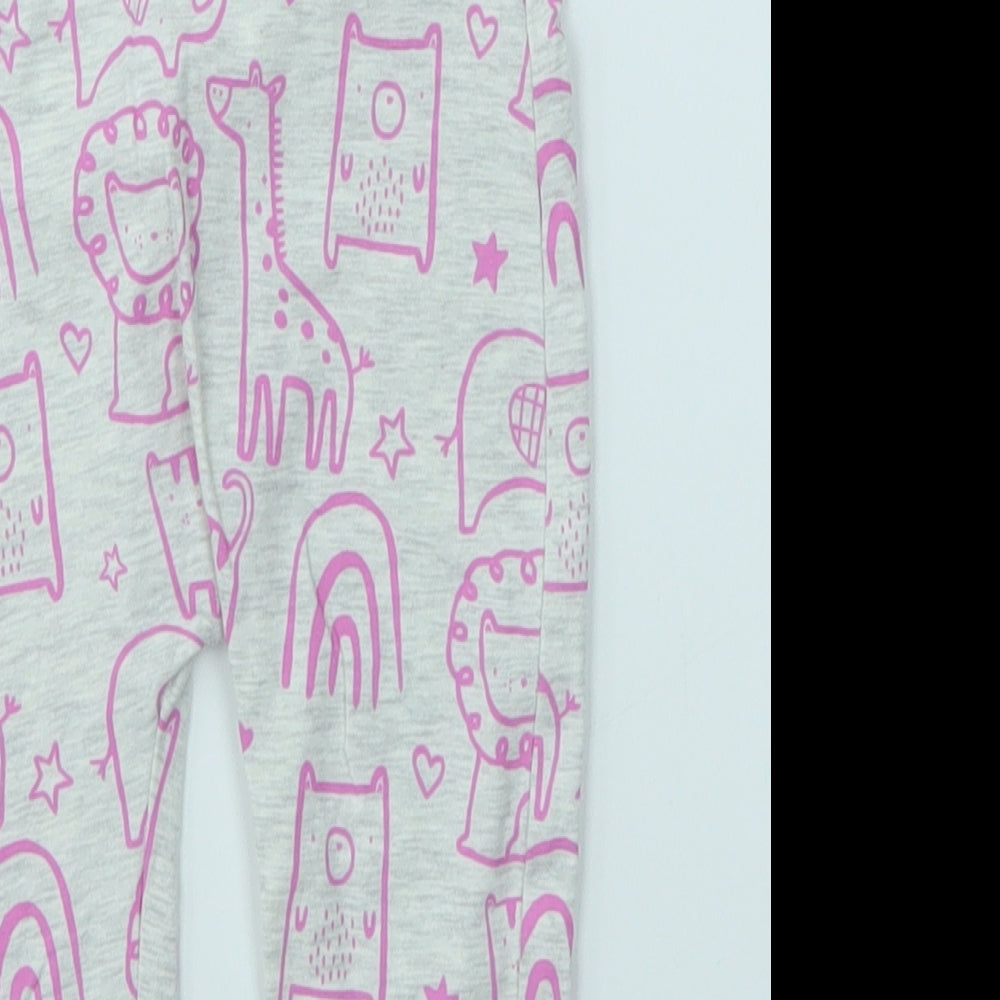 George Baby Multicoloured   Jogger Leggings Size 12-18 Months