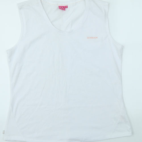 LA Gear Womens White   Basic Tank Size 20