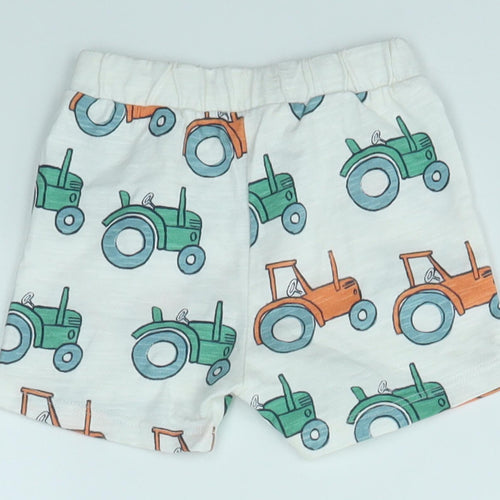 M&S Baby Multicoloured   Cropped Trousers Size 3-6 Months
